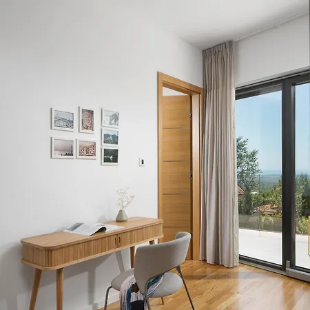 Mariva For 8 Persons Near Porec With 44 M2 Heated Pool, Sea View, Fitness & Kids Playground Villa